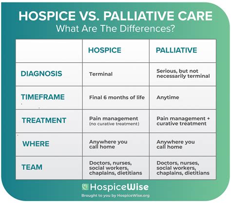 What's the Difference Between Palliative Care and Hospice? - Hospice Wise