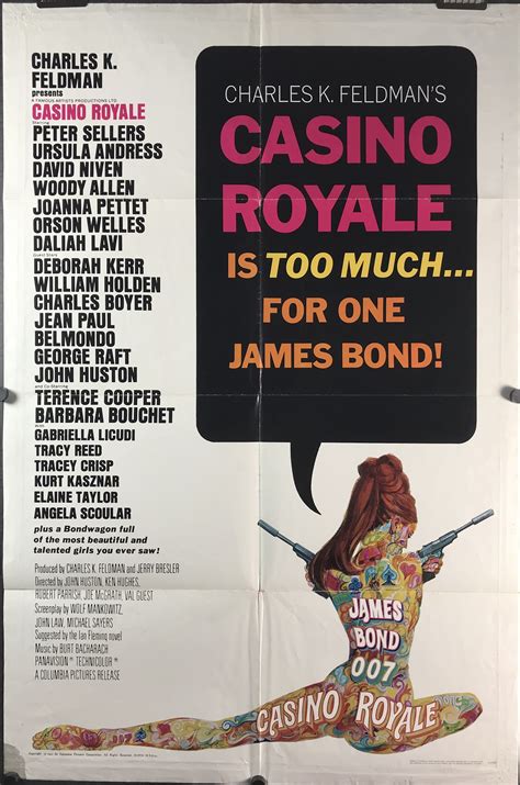 Casino Royale, Original Peter Sellers Vintage Film Poster - Original ...