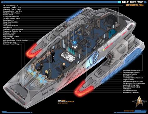 Type 11 Shuttle isometric | Star trek starships, Star trek, Starfleet ships