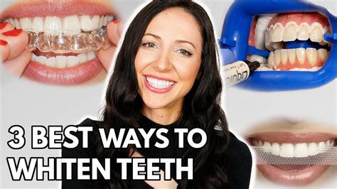 3 Best Ways to Whiten Teeth (Dental Hygienist Explains) - YouTube