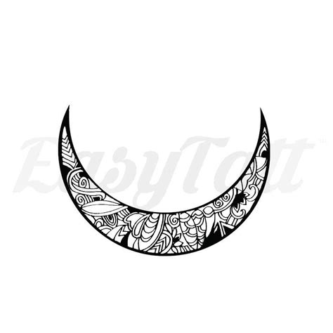 Patterned Moon Crest - By Jen– EasyTatt™