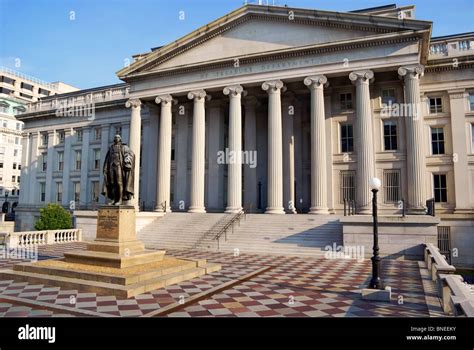 Treasury building, Washington DC Stock Photo - Alamy