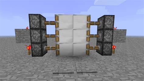 Most Compact piston door ~ Video Tutorial Minecraft Project