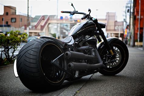 Harley Davidson Custom Black | Free HD Wallpaper