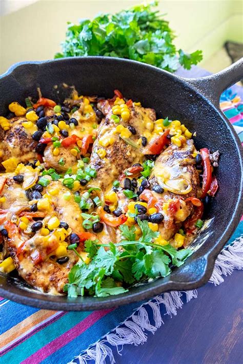 Santa Fe Skillet Chicken Dinner - Only Gluten Free Recipes