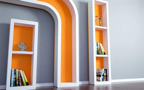 Bookshelf Design, Bookshelves, Bookcase on Behance