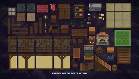 Pixel Art Room Interior - #underhero #pixel art #pixel room #pixelart #pixel art is relaxing a f ...