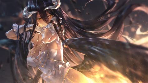 Albedo Overlord Live Wallpaper - MoeWalls