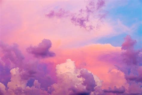 Intense color clouds on sunset sky stock photo containing abstract and amazing | Pink clouds ...