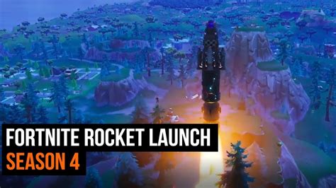 Fortnite Rocket Launch - Season 4 - YouTube