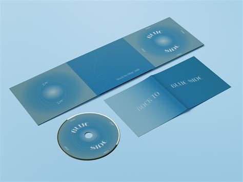 BLUE SIDE Album Cover on Behance