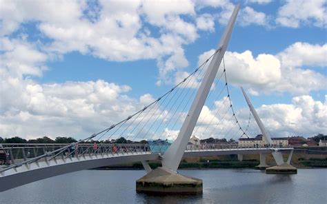 Peace Bridge, Derry ~ Londonderry - Northern Ireland Roads Site