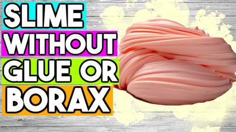 How To Make Slime At Home Without Glue And Borax - Howto Techno