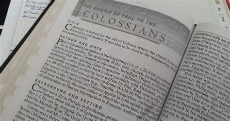 Colossians Overview and Chapter 1 – Berean Nation