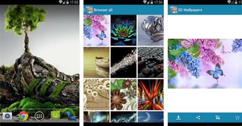 3D Wallpapers for Android app free download - Android Trend Today