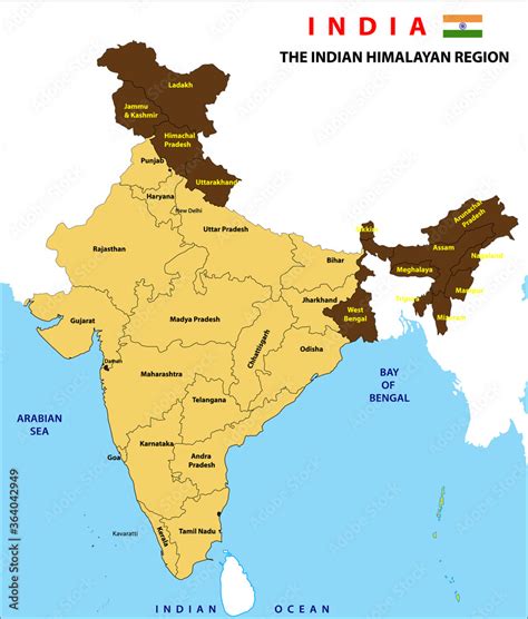 Union Territories On Political Map Of India Map | The Best Porn Website