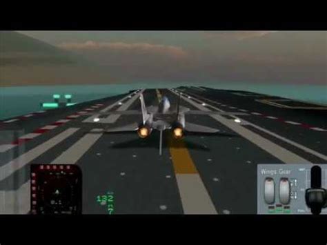 F18 Carrier Landing 3.0 - YouTube