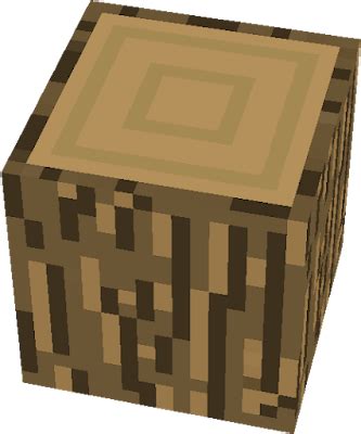 Minecraft Oak Wood Log - Minecraft Tutorial & Guide