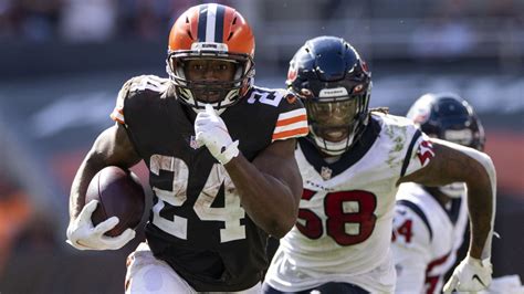 Cleveland Browns RB Nick Chubb ruled out for Week 6 with a calf injury