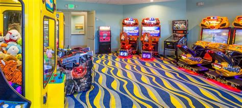 Arcade games room at the Oasis Clubhouse at ChampionsGate