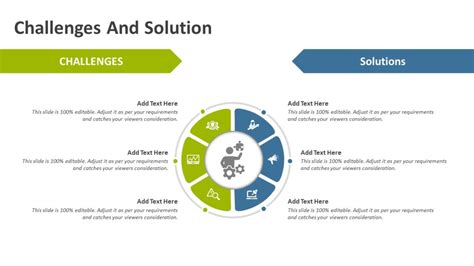 Challenges And Solution PowerPoint Slide | PPT Templates