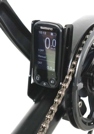 shimano-steps-e6100-display-on-trike - AZUB recumbents