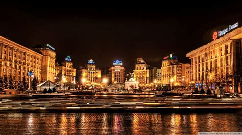 Kiev At Night, Ukraine | Cheap european cities, Travel europe cheap, Ukraine