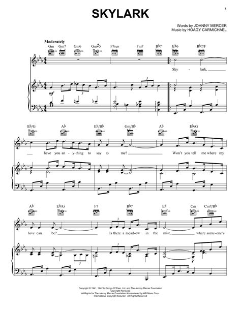 Skylark | Sheet Music Direct