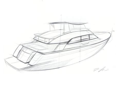 yacht sketch | Ulaşım tasarımı, Yacht design, Tekne çizim