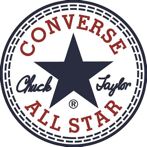 Converse All Star Logo Sticker