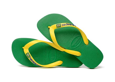 Flip-Flops Flip-flops - Havaianas Brasil Logo Green - Brand Havaianas