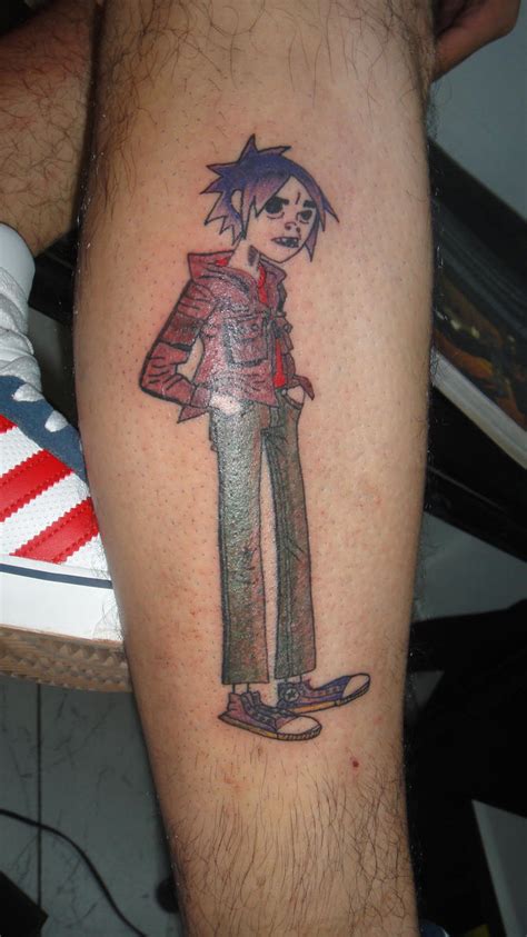 Gorillaz 2-D tattoo by darkneurotic on DeviantArt