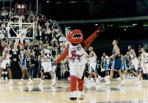 Toronto Raptors Mascot: Vintage 90s Photos - Toronto Reference Library Blog