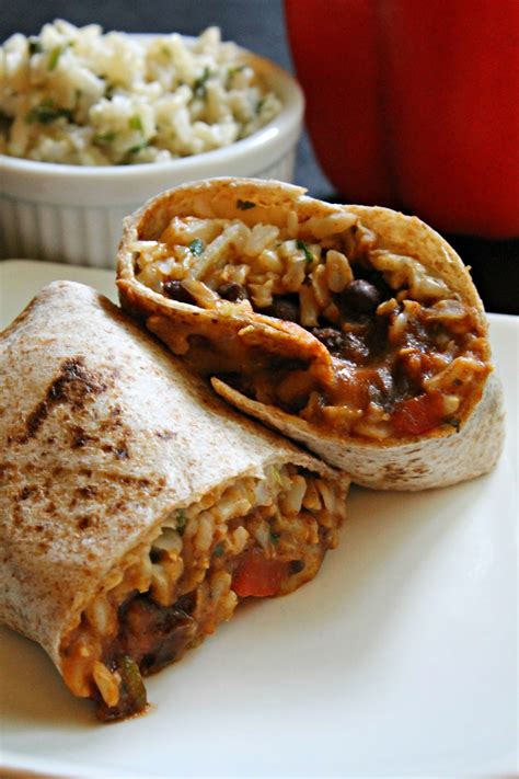 easy vegetarian burrito recipe