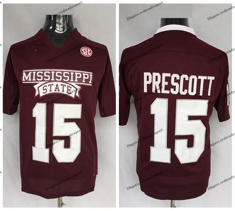 Cheap Mississippi State Bulldogs Dak Prescott College Football Jerseys ...