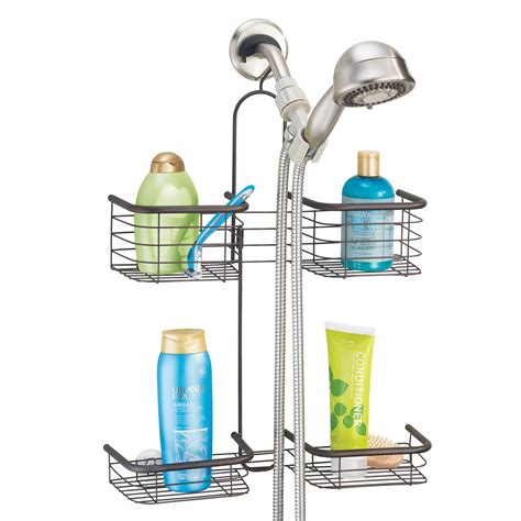 mDesign Metal Hanging Hose Shower Caddy | eBay