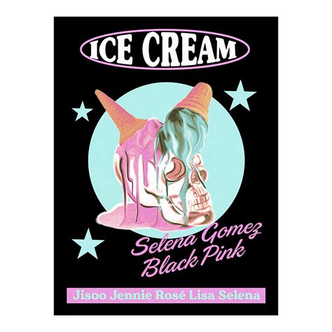 Ice Cream Lithograph - Blackpink