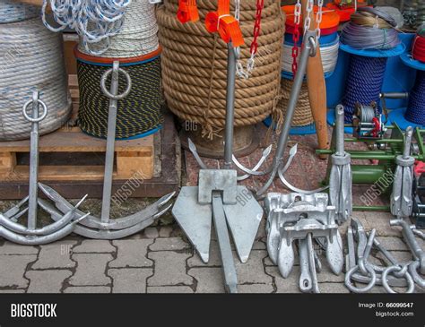 Boat Anchors, Rope Image & Photo (Free Trial) | Bigstock