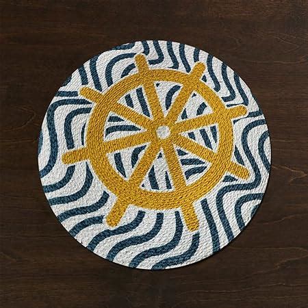 Buy THE HOME TALK Cotton Placemats- Set of 2 | Side Table Mats | 15 ...