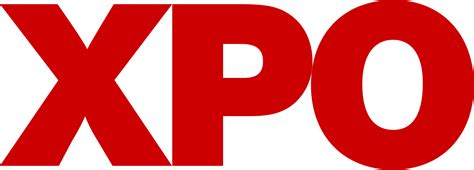 XPO Logistics logo in transparent PNG and vectorized SVG formats