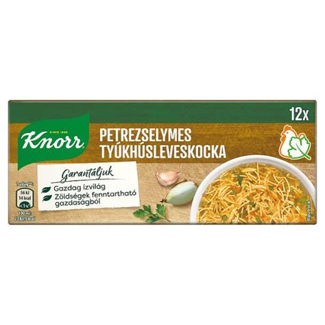 Knorr Chicken Soup Cube with Parsley 12 x 10 g (120 g) - Tesco Online, Tesco From Home, Tesco ...