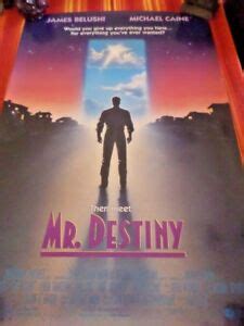 MR DESTINY 1990 MOVIE POSTER Double Sided Numbered Belushi | eBay