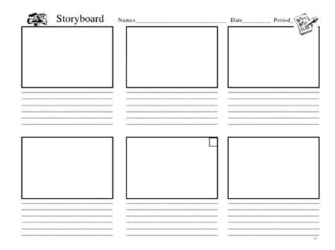 Download our free storyboard template (PDF + PowerPoint)