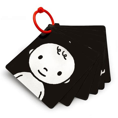 Buy Genius Baby Toys | The Original Black, White, Red Flashcards for Baby and Infant, High ...