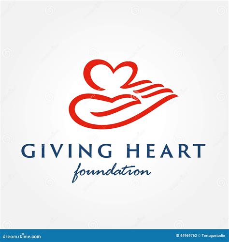 Heart in Hand Symbol, Sign, Icon, Logo Template Stock Vector - Illustration of cherish, charity ...