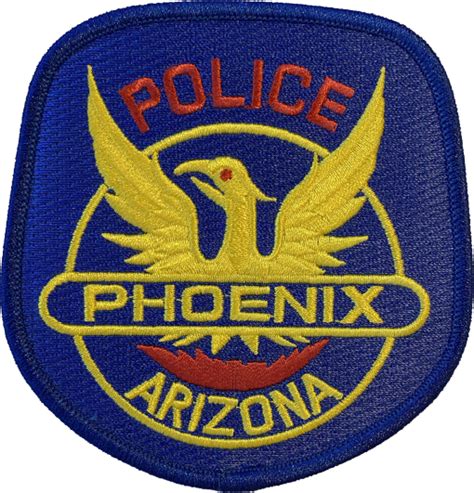 PHOENIX POLICE DEPARTMENT SHOULDER PATCH - Chicago Cop Shop