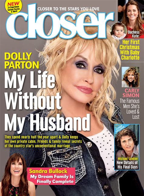 Dolly Parton Reveals the Secret to Her Unconventional Marriage — Spending Time Apart! - Closer ...