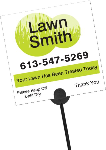 Custom Lawn Signs - RND Signs