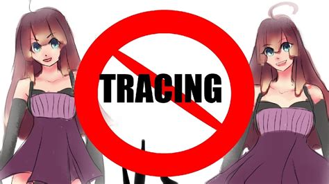 TRACING ART IS OKAY... probably? - YouTube