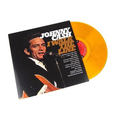 Johnny Cash: I Walk The Line (180g, Colored Vinyl) Vinyl LP ...